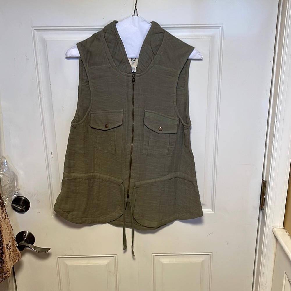 Olive vest
